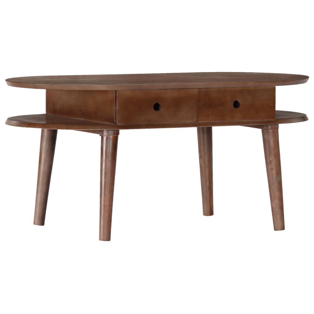 Couchtisch 100x50x46 cm Massivholz Akazie