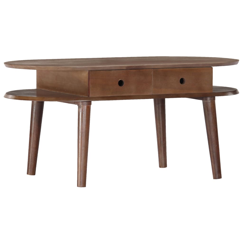 Couchtisch 100x50x46 cm Massivholz Akazie