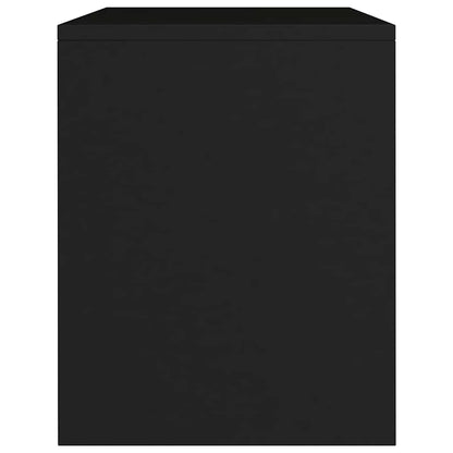 Nachttische 2 Stk. Schwarz 40x30x40 cm Holzwerkstoff