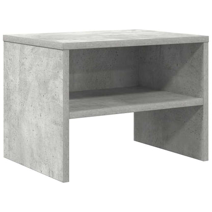 Nachttisch Betongrau 40x30x30 cm Holzwerkstoff