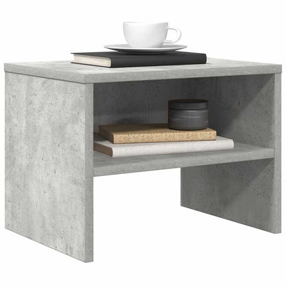 Nachttisch Betongrau 40x30x30 cm Holzwerkstoff