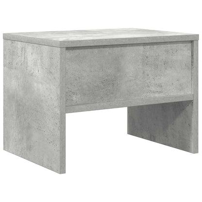 Nachttisch Betongrau 40x30x30 cm Holzwerkstoff