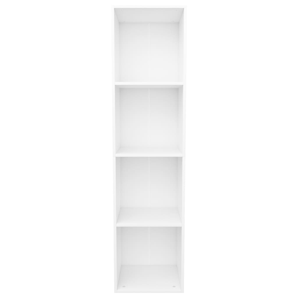 Bibliothèque/meuble TV blanc 36×30×143 cm matériau bois