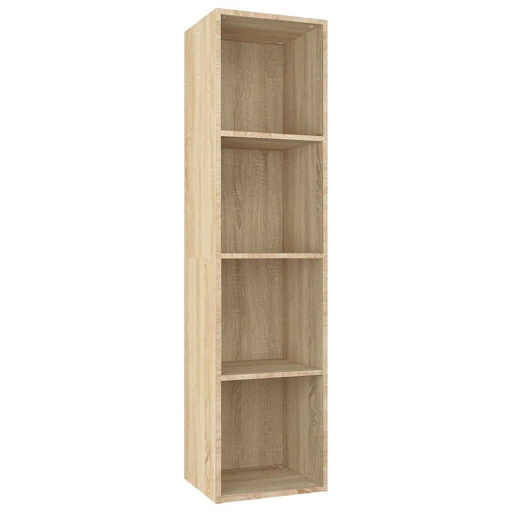 Bibliothèque/meuble TV en chêne Sonoma 36x30x143 cm, matériau à base de bois