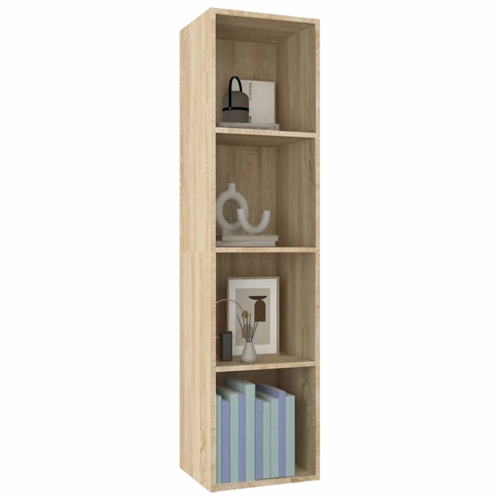 Bibliothèque/meuble TV en chêne Sonoma 36x30x143 cm, matériau à base de bois