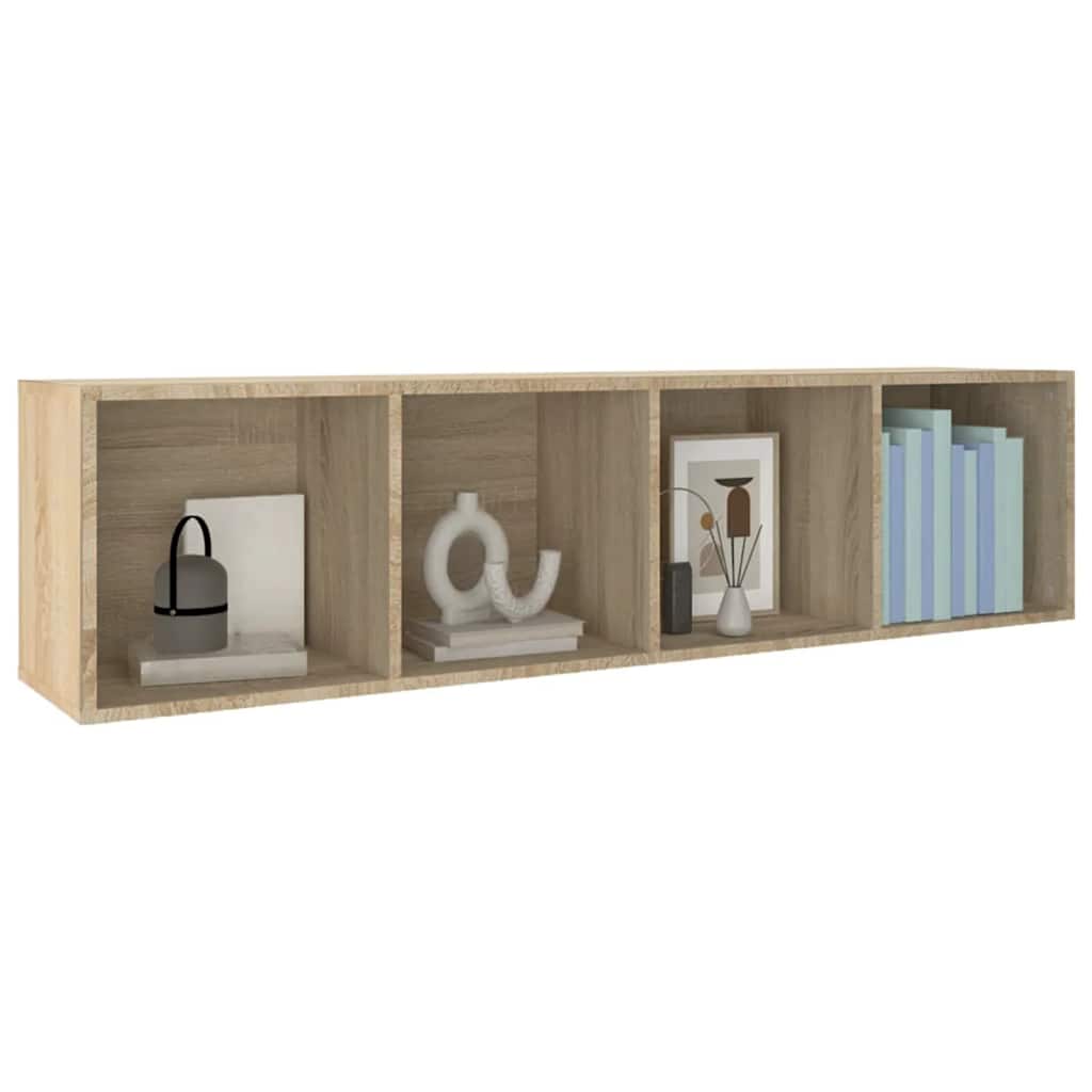 Bibliothèque/meuble TV en chêne Sonoma 36x30x143 cm, matériau à base de bois