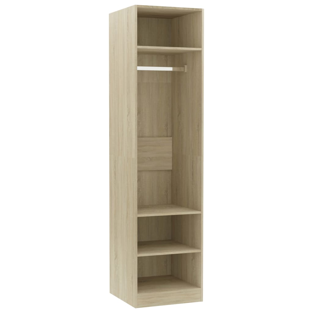 Armoire chêne Sonoma 50x50x200 cm matériau bois