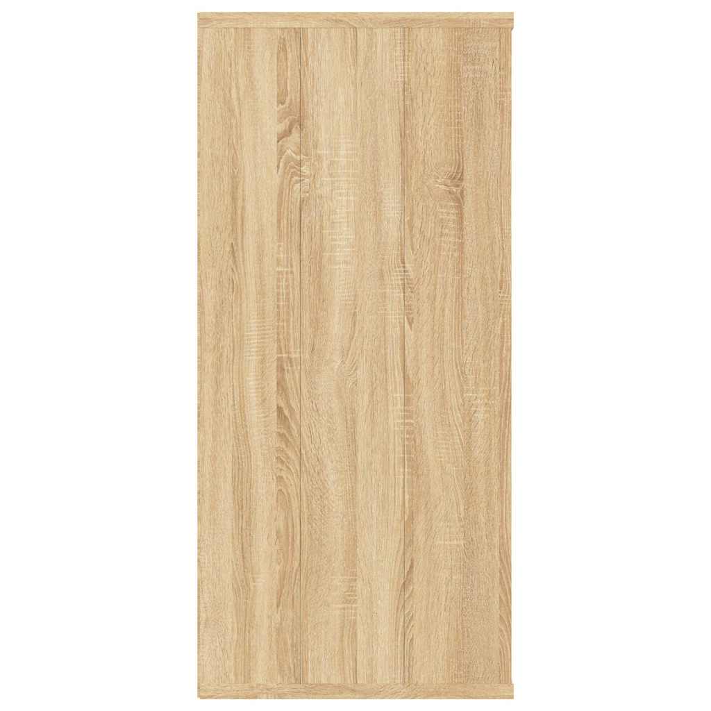 Bücherregal/Sideboard Sonoma-Eiche 66x30x98 cm Holzwerkstoff