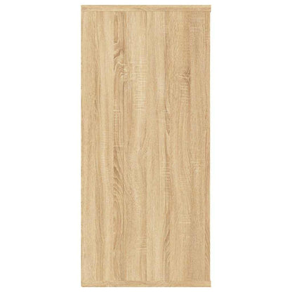 Bücherregal/Sideboard Sonoma-Eiche 66x30x98 cm Holzwerkstoff