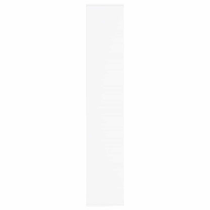 Schuhschrank Weiß 54x34x183 cm Holzwerkstoff
