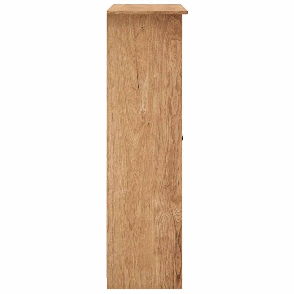 Kleiderschrank 3-Türig 118×50×171,5 cm Kiefer Panama Serie