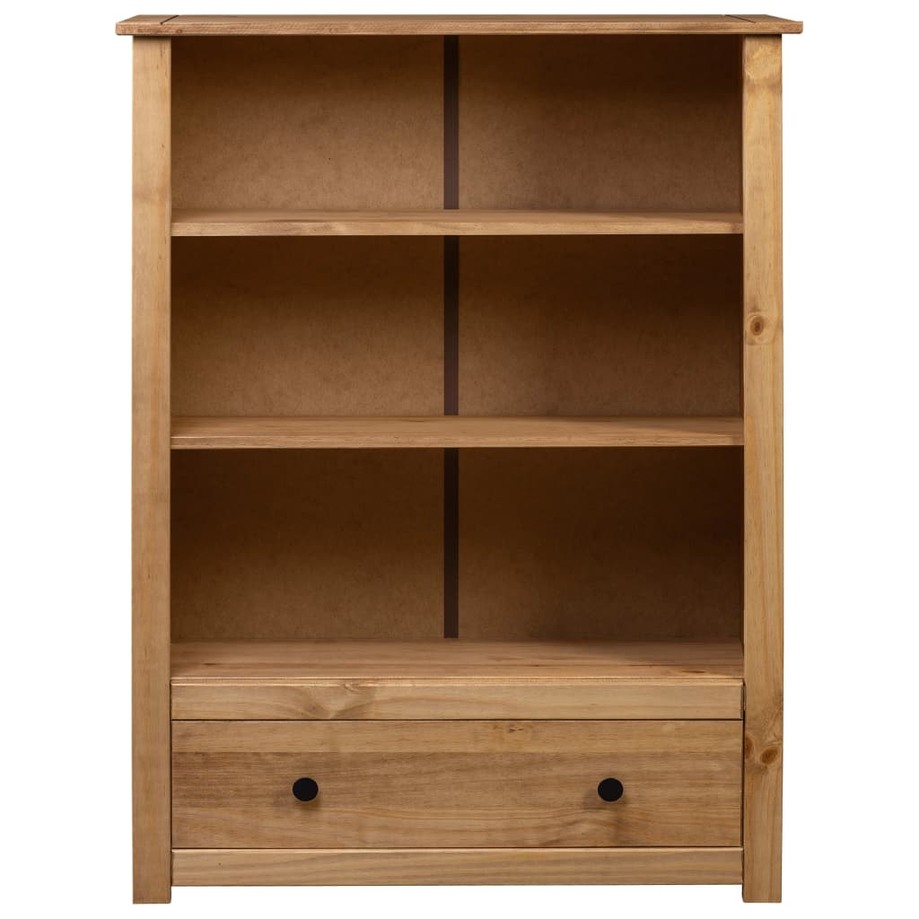 Bookshelf 80 x 35 x 110 cm solid Panama pine