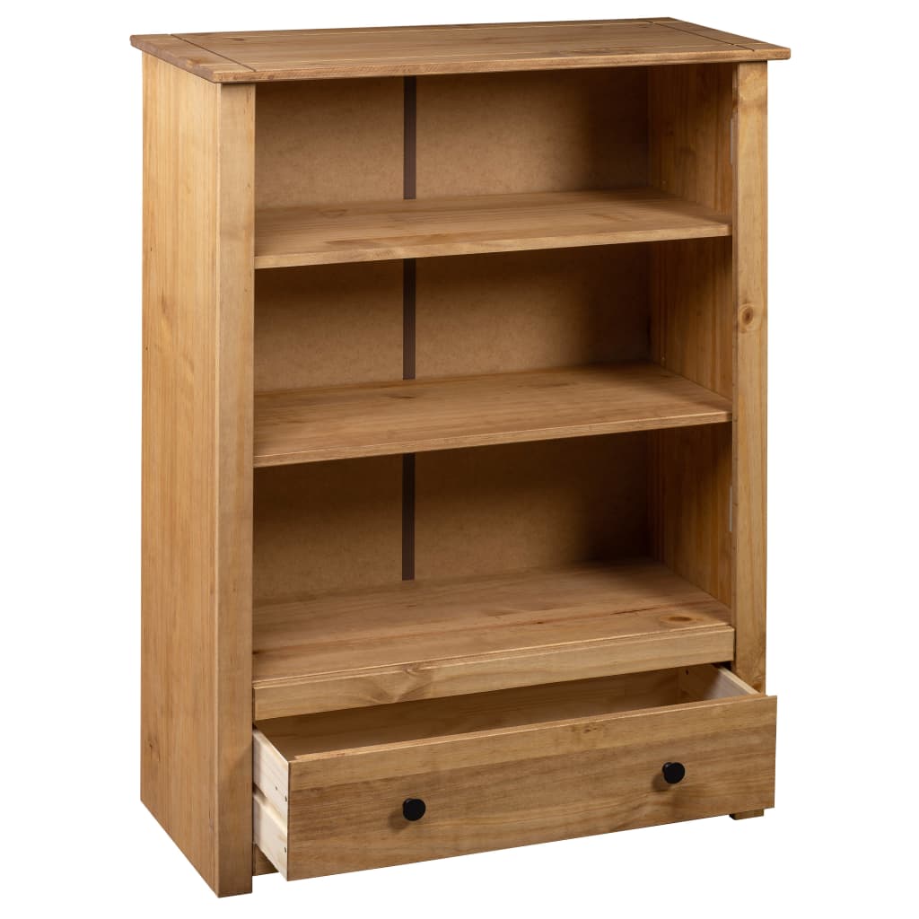 Bookshelf 80 x 35 x 110 cm solid Panama pine