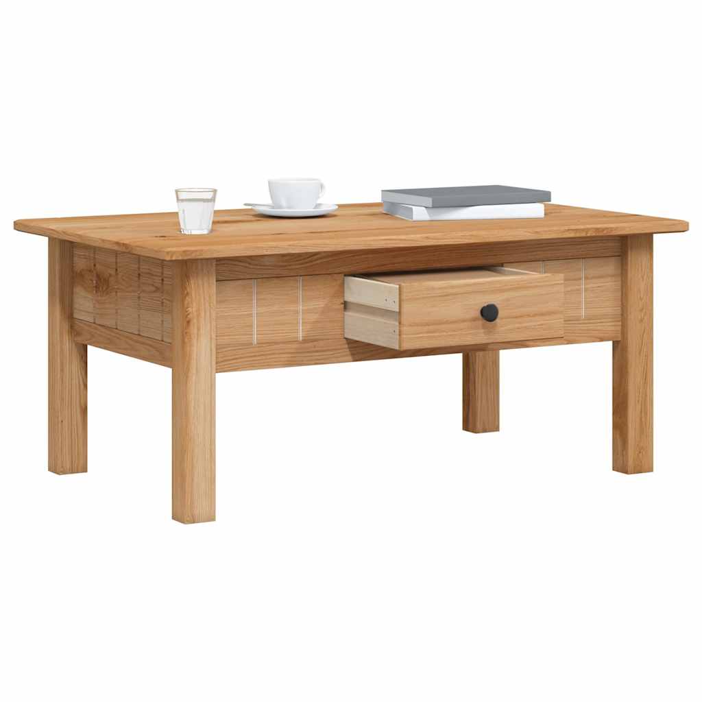 Couchtisch 100x60x43,5 cm Massivholz Panama-Kiefer