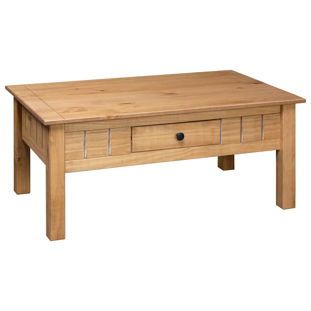 Couchtisch 100x60x43,5 cm Massivholz Panama-Kiefer