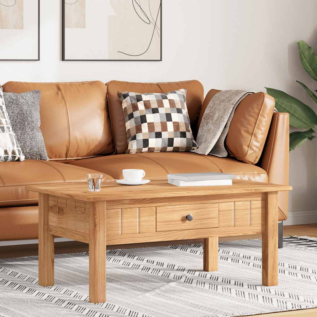 Couchtisch 100x60x43,5 cm Massivholz Panama-Kiefer