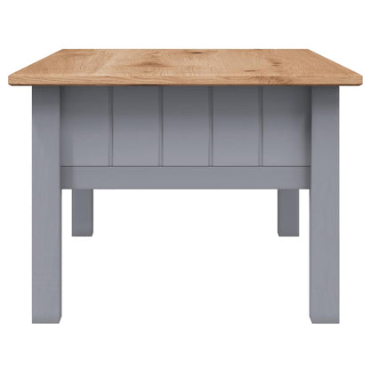 Couchtisch Grau 100x60x43,5 cm Massivholz Panama-Kiefer