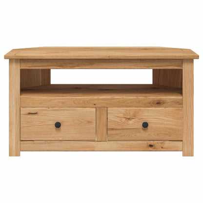 TV-Eckschrank 93 x 49 x 49 cm Massivholz Panama-Kiefer