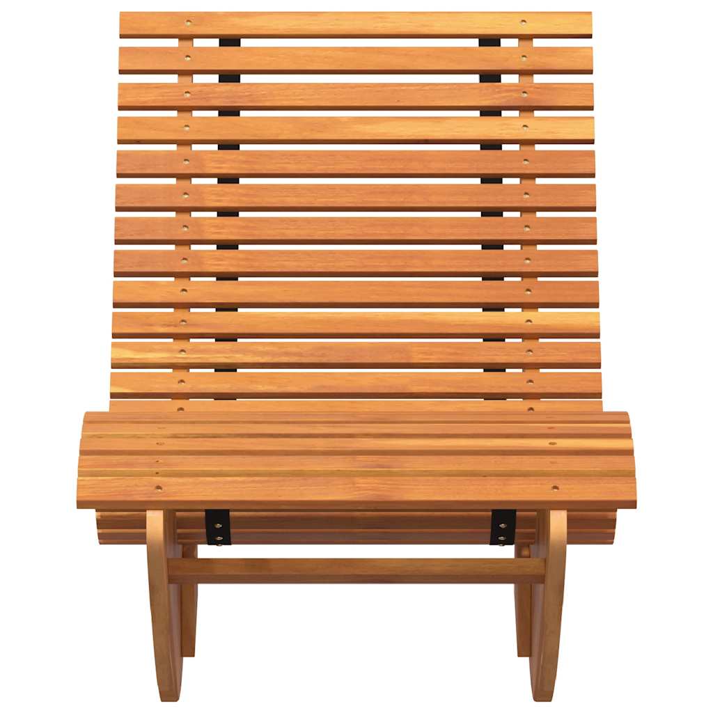 Schaukelstühle Sonnenliegen 2 Stk. Akazienholz