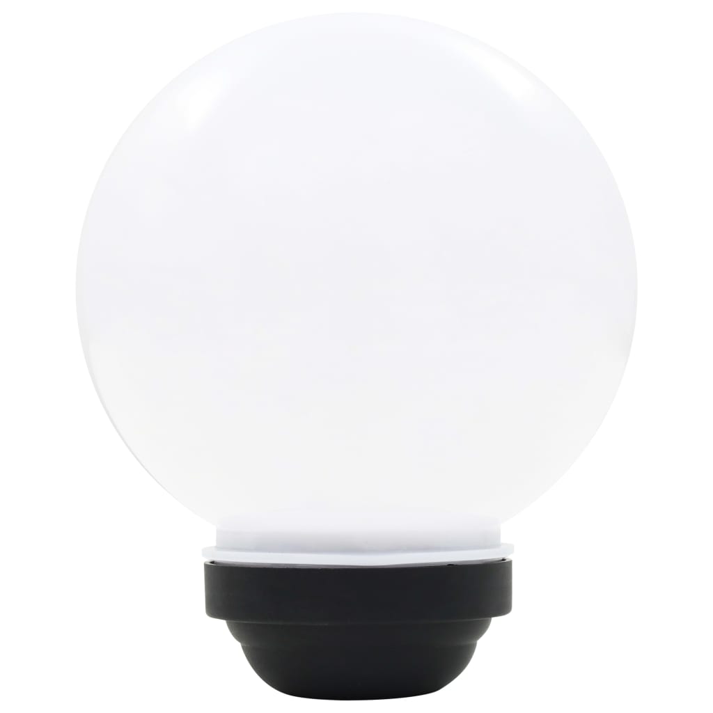 Outdoor solar lights 8 pcs. LED ball 15 cm RGB