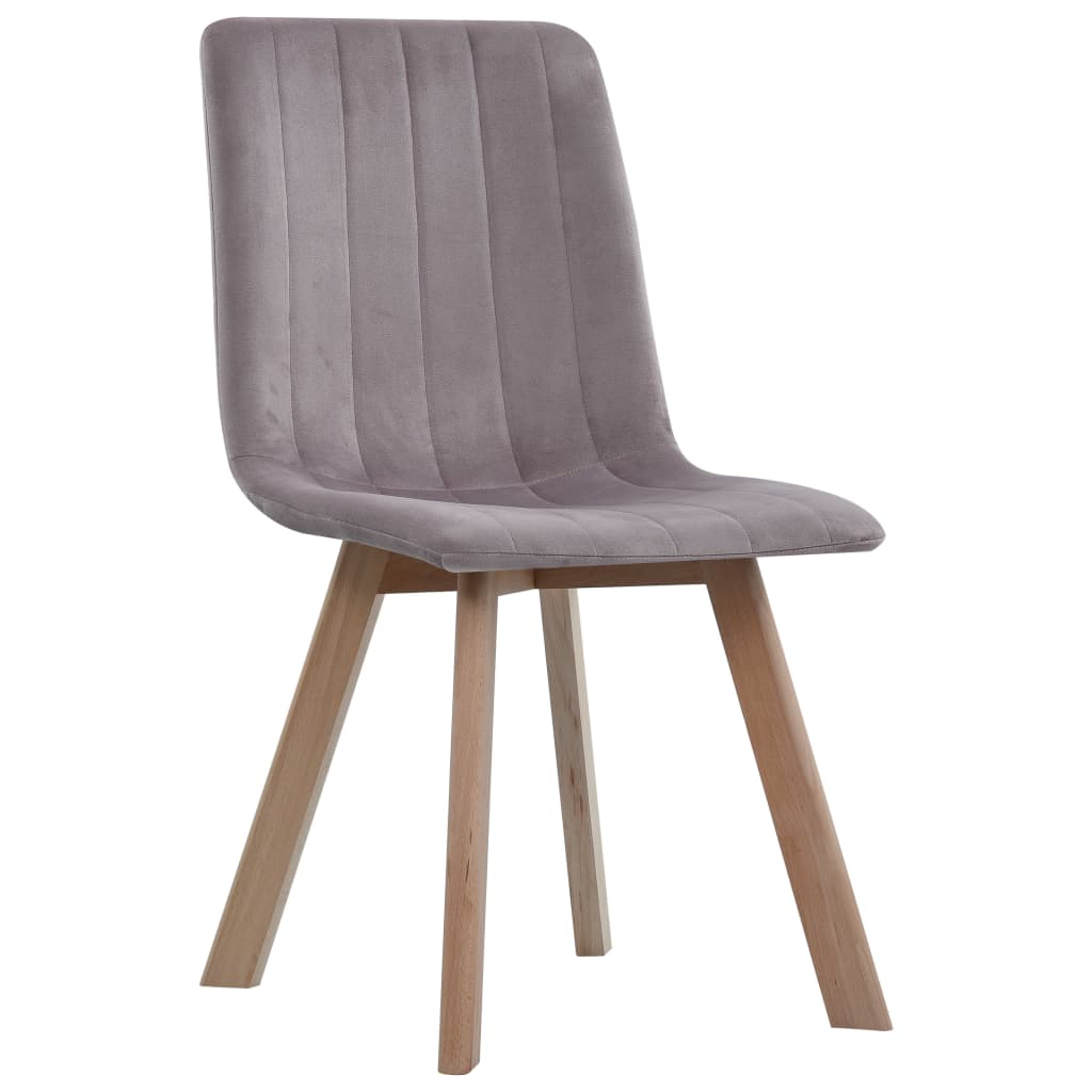 Esszimmerstühle 4 Stk. Rosa Samt