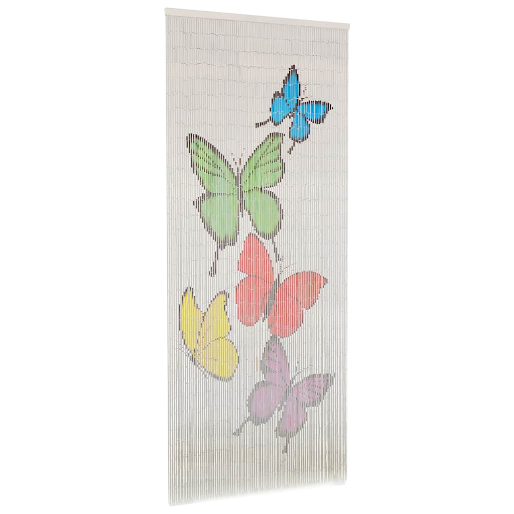 Insektenschutz Türvorhang Bambus 90 x 200 cm