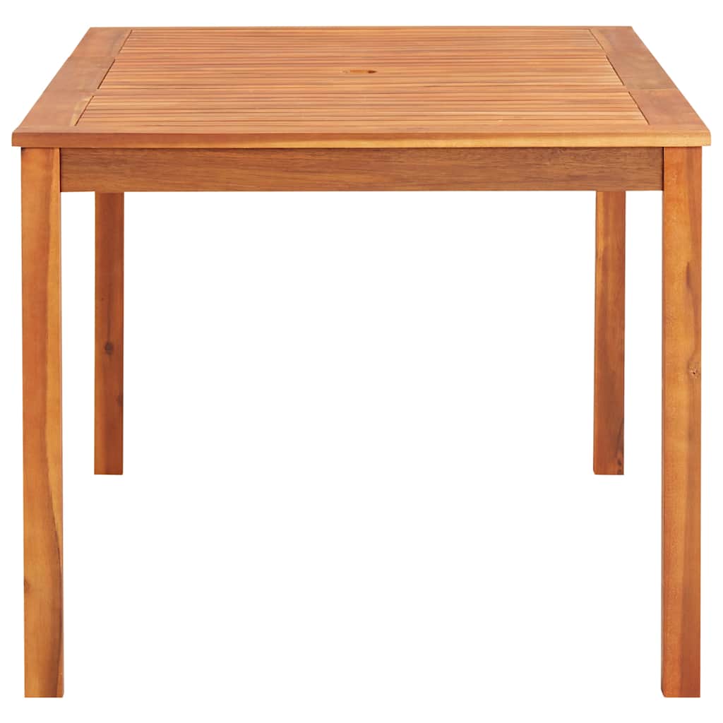 Gartentisch 150x90x74 cm Massivholz Akazie