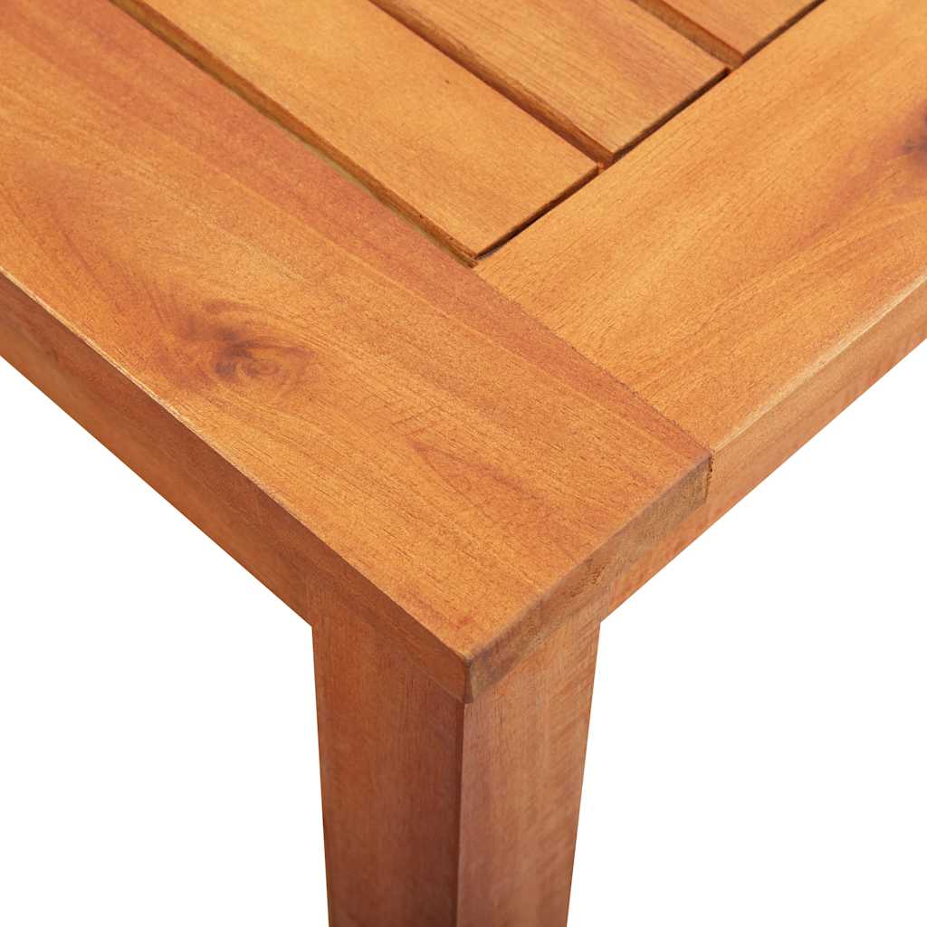 Gartentisch 150x90x74 cm Massivholz Akazie