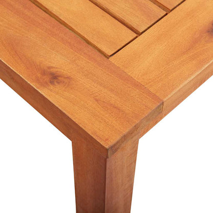 Gartentisch 215x90x74 cm Akazie Massivholz