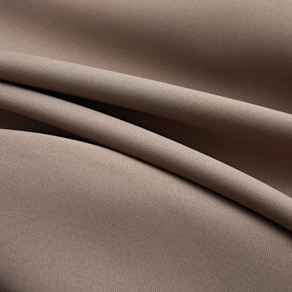 Verdunkelungsvorhänge mit Metallösen 2 Stk. Taupe 140x245cm