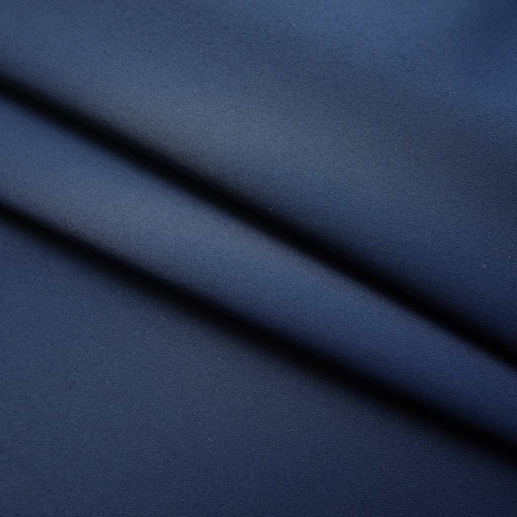Verdunkelungsvorhänge mit Haken 2 Stk. Blau 140x175cm