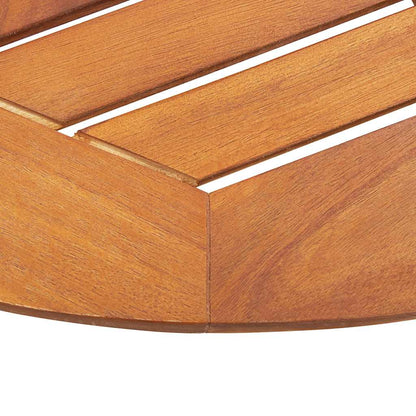 Gartentisch Klappbar 60x75 cm Massivholz Akazie