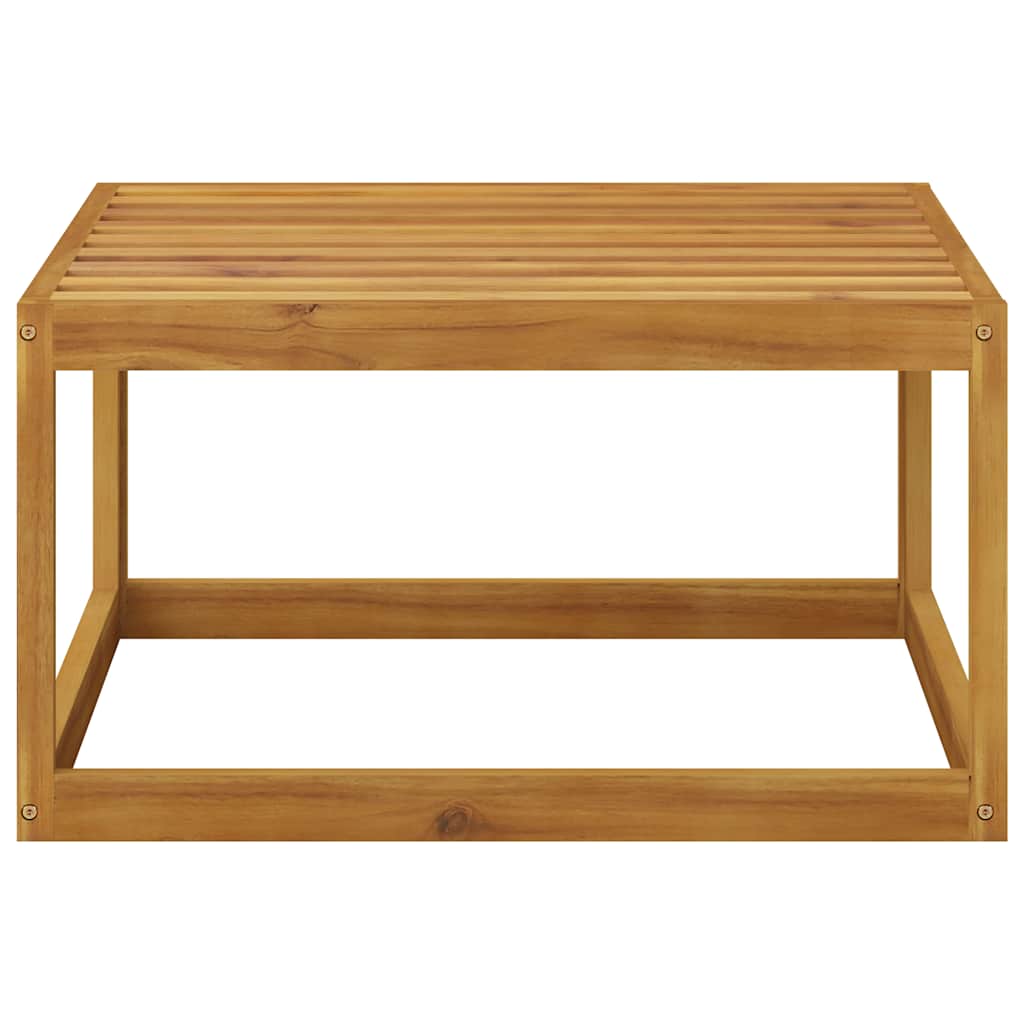 5-tlg. Garten-Lounge-Set mit Auflagen Massivholz Akazie