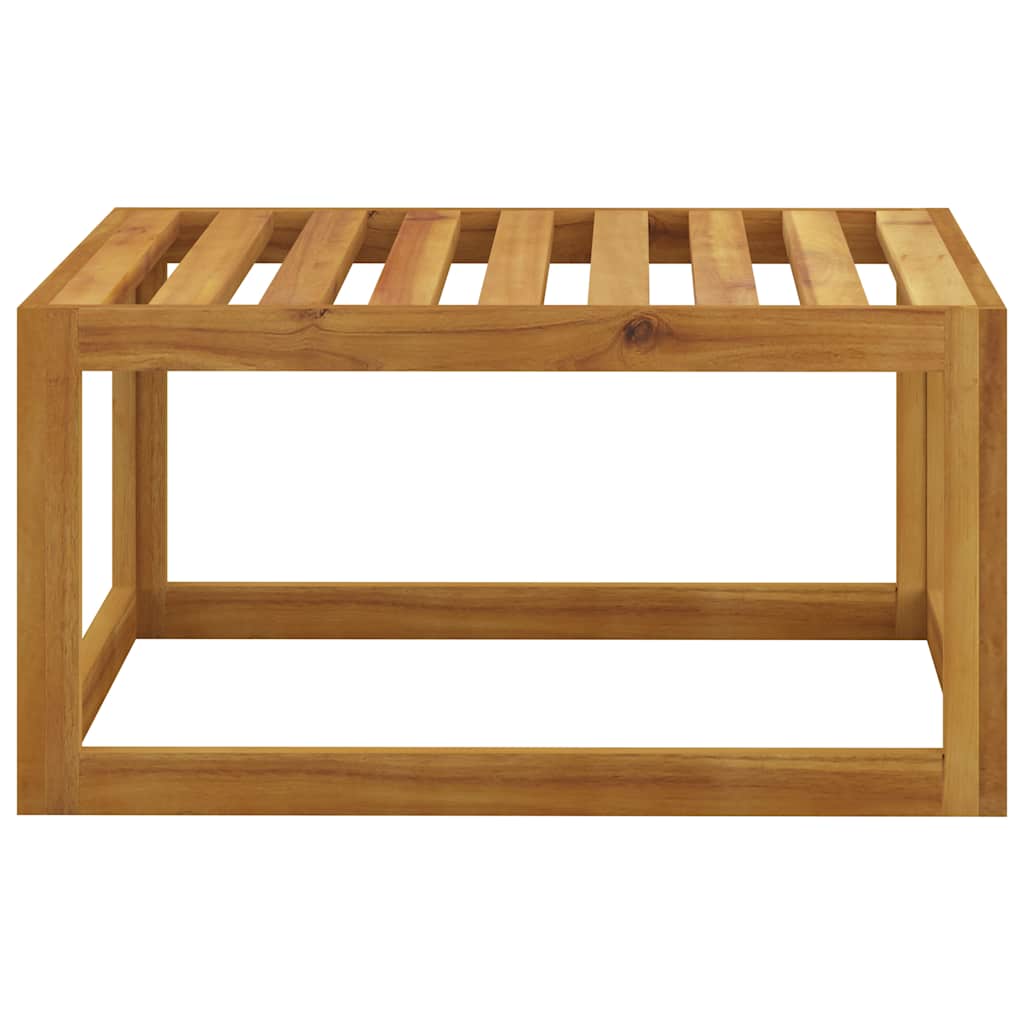 5-tlg. Garten-Lounge-Set mit Auflagen Massivholz Akazie