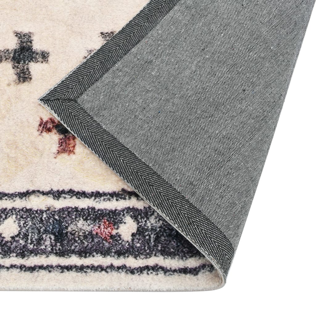 Teppich Bedruckt Mehrfarbig 80x150 cm Polyester