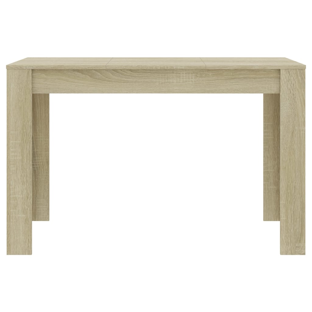 Table à manger chêne Sonoma 120x60x76 cm matériau bois