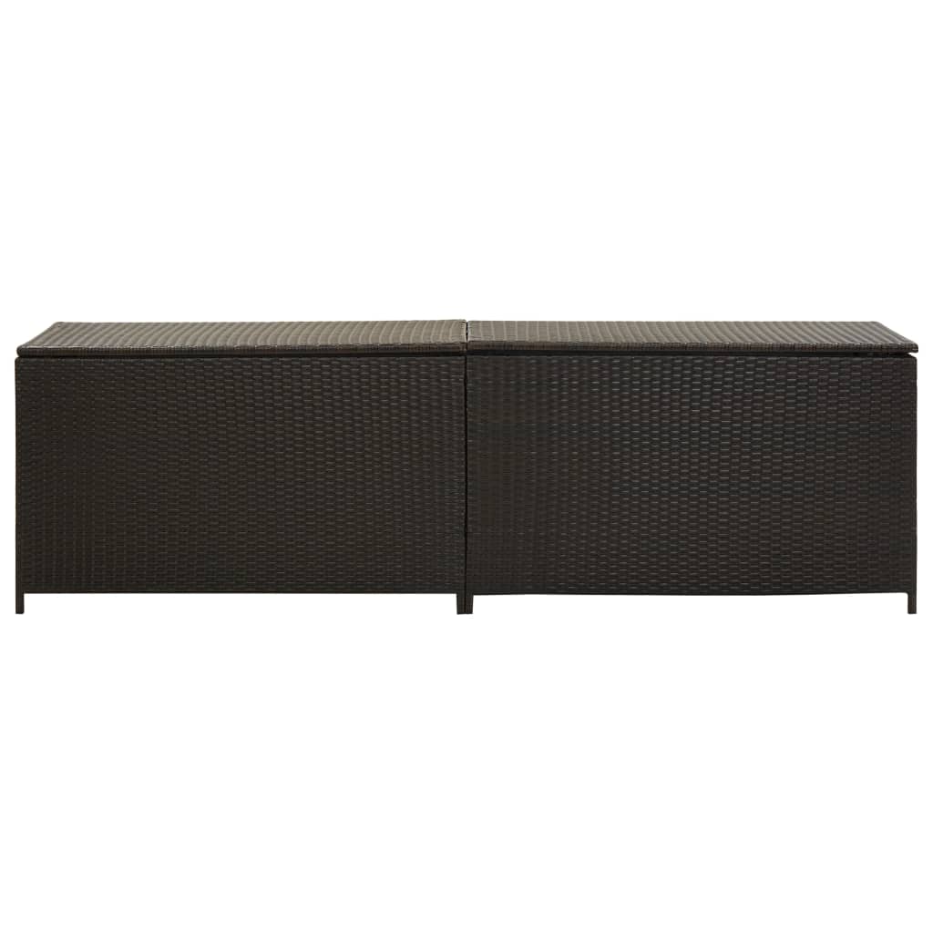 Gartenbox Poly Rattan