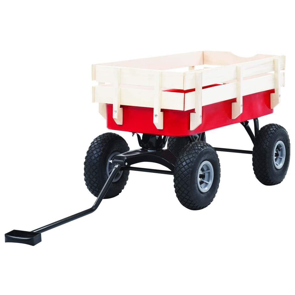 Handwagen 150 kg Rot
