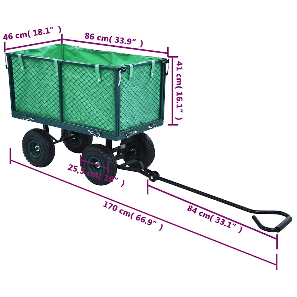 Gartenwagen Grün 350 kg
