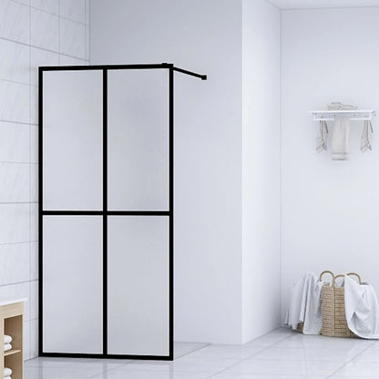 Duschwand für Walk-in Dusche Mattes Sicherheitsglas 140x195 cm