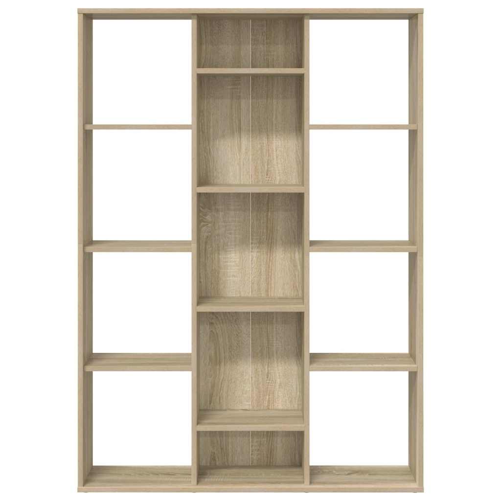 Raumteiler/Bücherregal Sonoma-Eiche 100x24x140 cm Holzwerkstoff