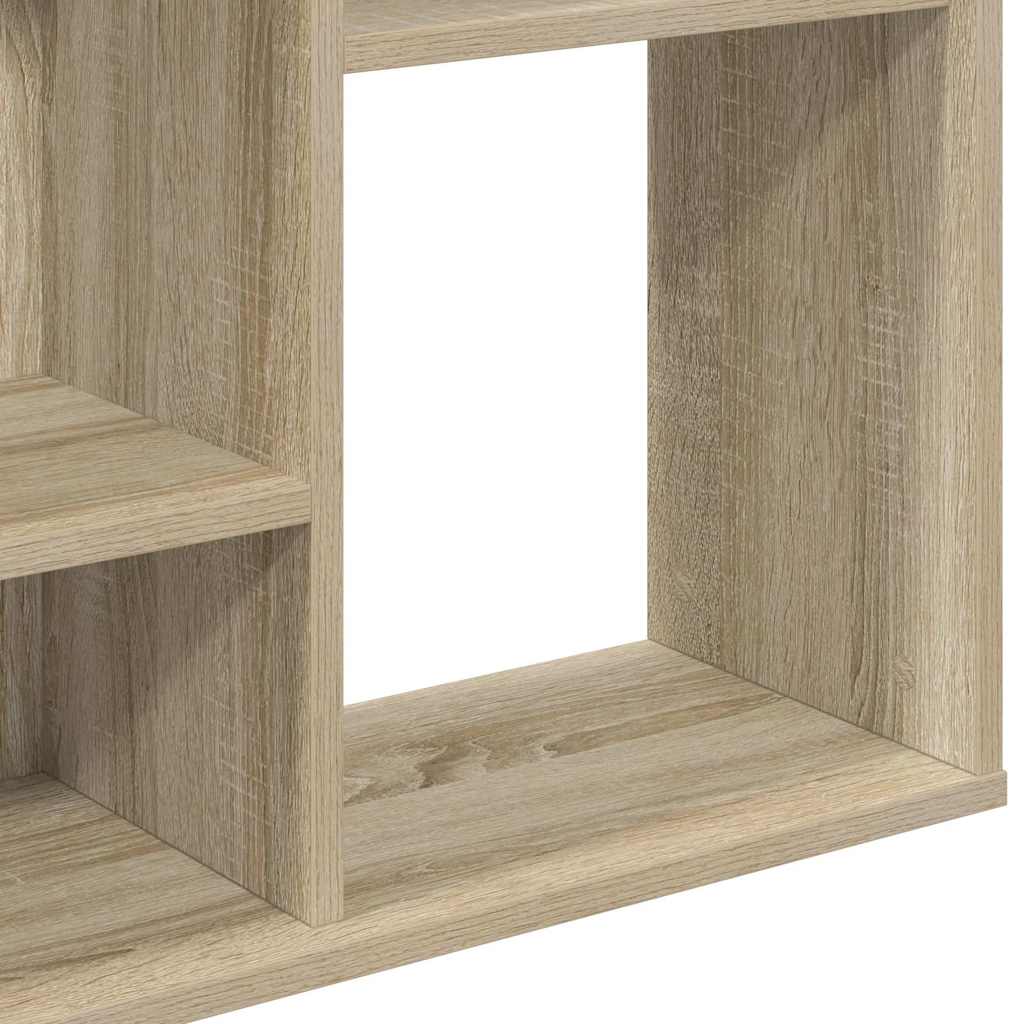 Raumteiler/Bücherregal Sonoma-Eiche 100x24x140 cm Holzwerkstoff