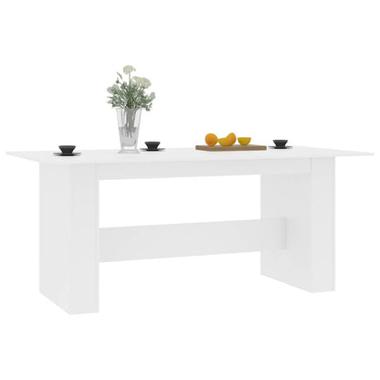 Esstisch Weiß 180x90x76 cm Holzwerkstoff