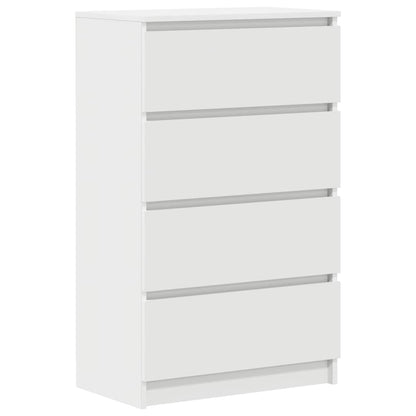 Sideboard Weiß 60x35x98,5 cm Holzwerkstoff