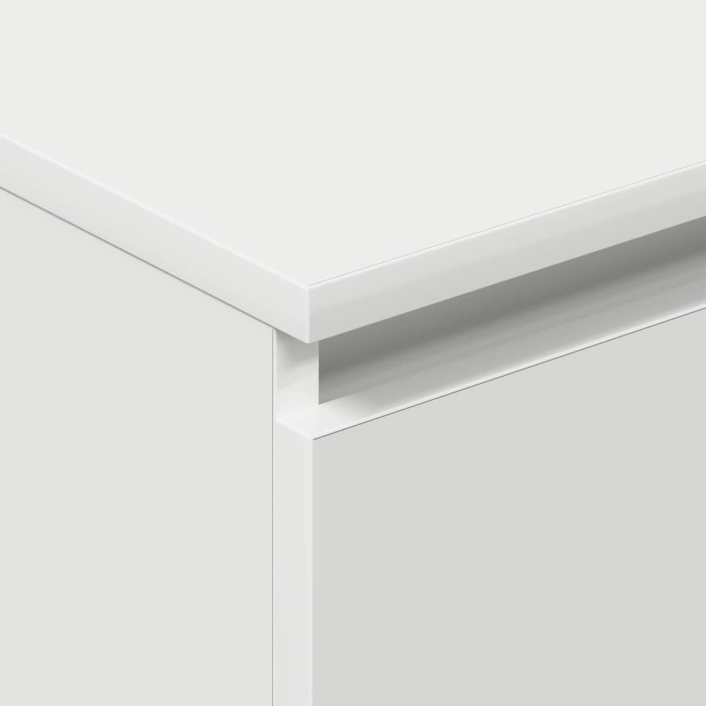Sideboard Weiß 60x35x98,5 cm Holzwerkstoff