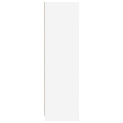 Kleiderschrank Weiß 80x52x180 cm Holzwerkstoff
