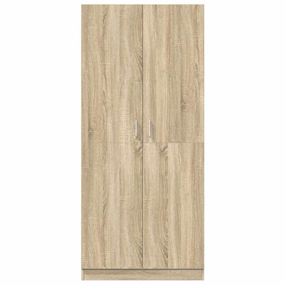 Kleiderschrank Sonoma-Eiche 80x52x180 cm Holzwerkstoff