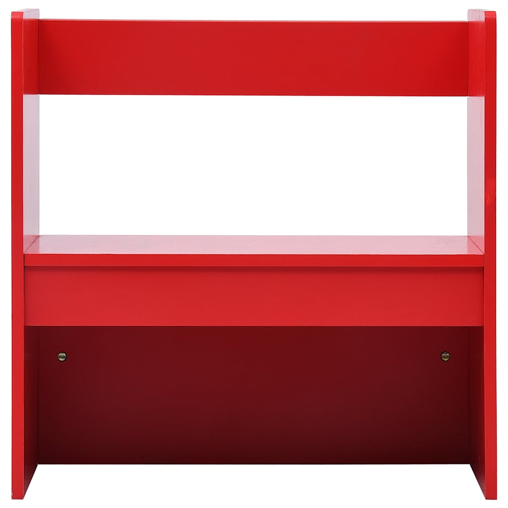 3-tlg. Kinder-Sitzgruppe Feuerwehrauto-Design Holz