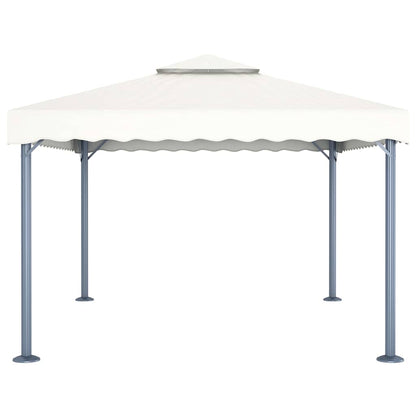 Pavillon 400 x 300 cm Creme Aluminium