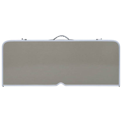 Klappbarer Campingtisch mit 4 Sitzen Stahl Aluminium
